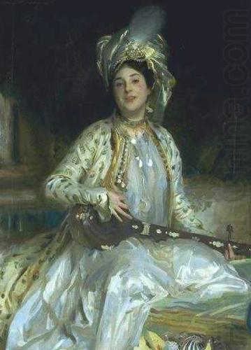 John Singer Sargent Portrait of Almina Daughter of Asher Wertheimer china oil painting image
